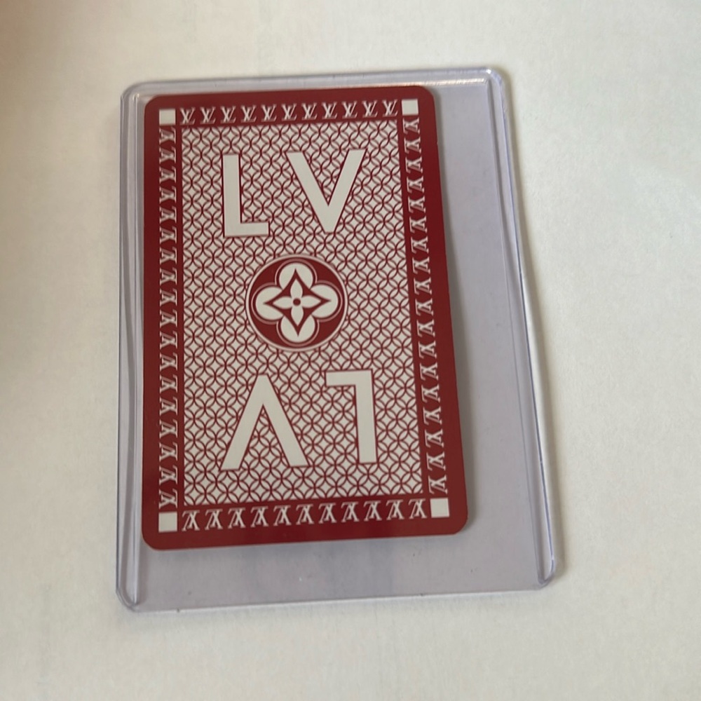 Louis Vuitton Collectible Playing Card 9 of Spades ♠️